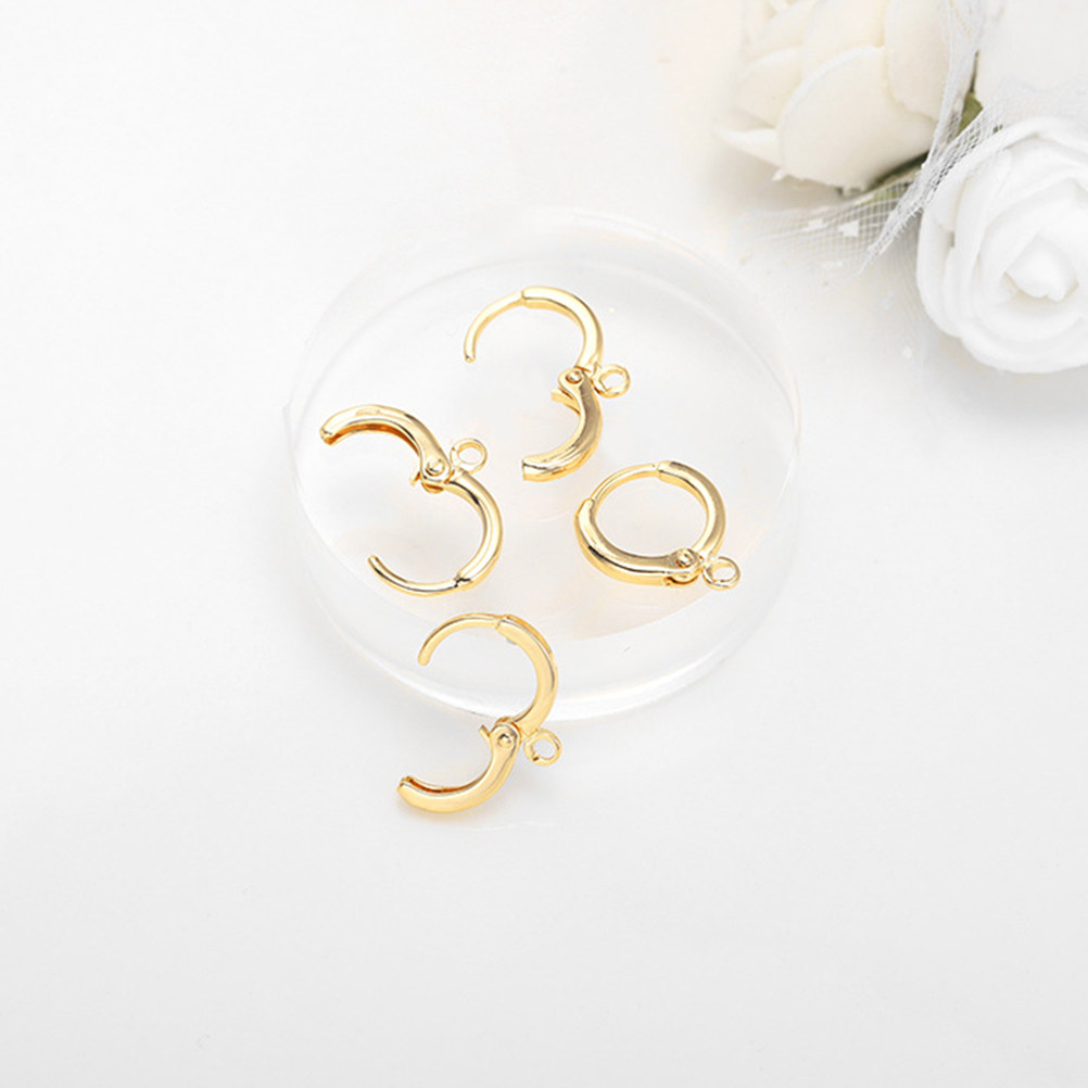 Jewelry Making Classes - ชุดอุปกรณ์ทำเครื่องประดับหู DIY คุณภาพสูง 6 ชิ้น ทำจากทองแดง