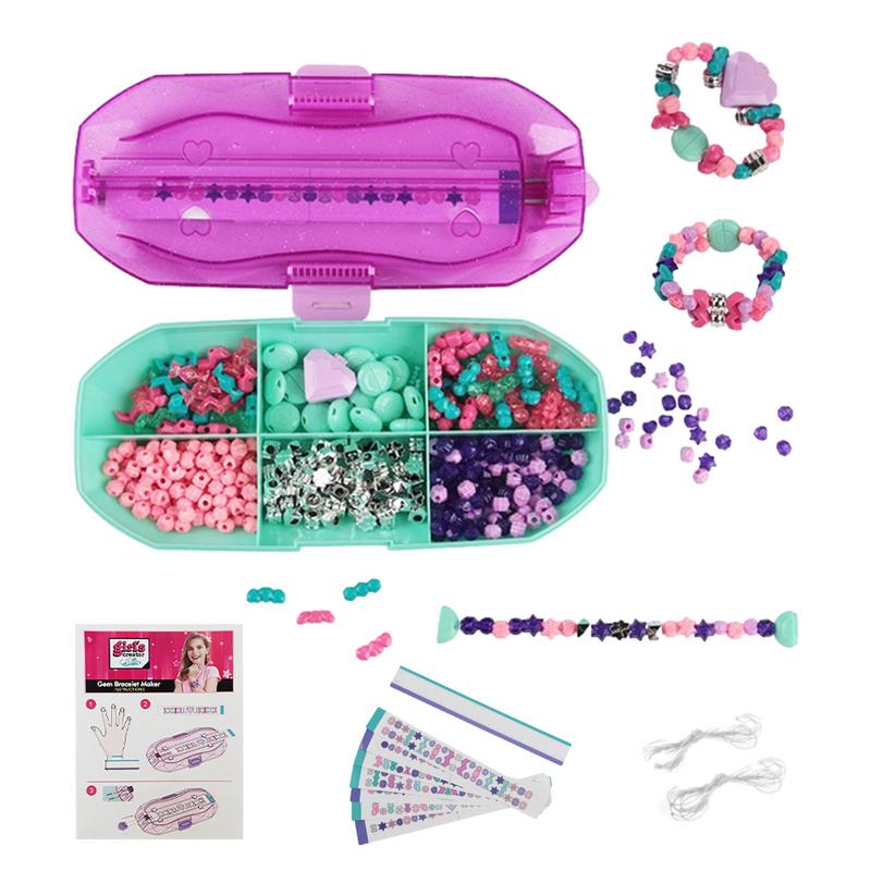 Jewelry Making For Teens - สร้อยข้อมือทําชุดอัญมณีสร้อยข้อมือ Maker มิตรภาพลูกปัดเครื่องประดับชุด Charm สําหรับสาววัยรุ่นหัตถกรรมสําหรับสาววัยรุ่น