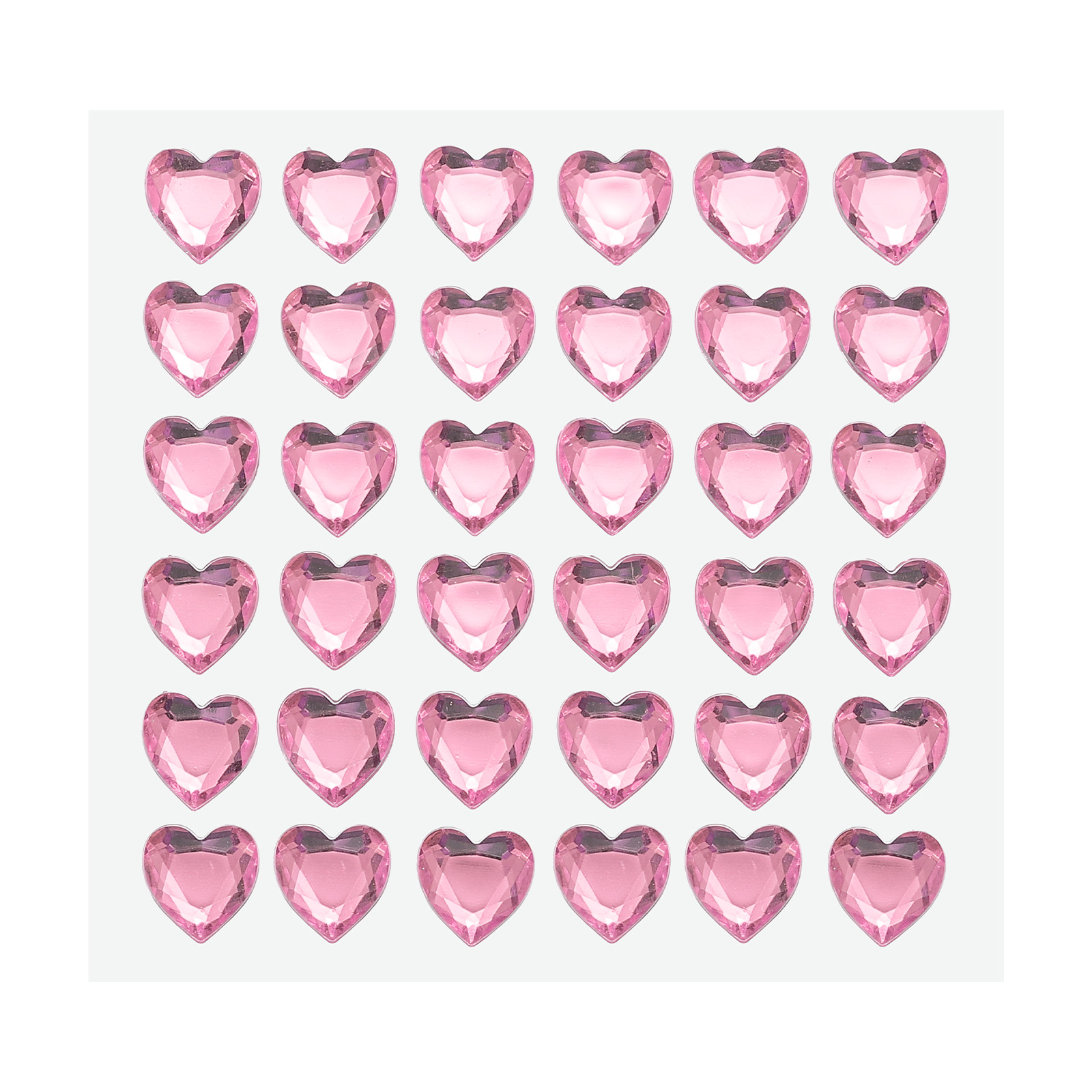 Jewelry Making 3 Year Old - สติ๊กเกอร์ติดเพชรรูปหัวใจ 144 ชิ้น ขนาด 10 มม.
