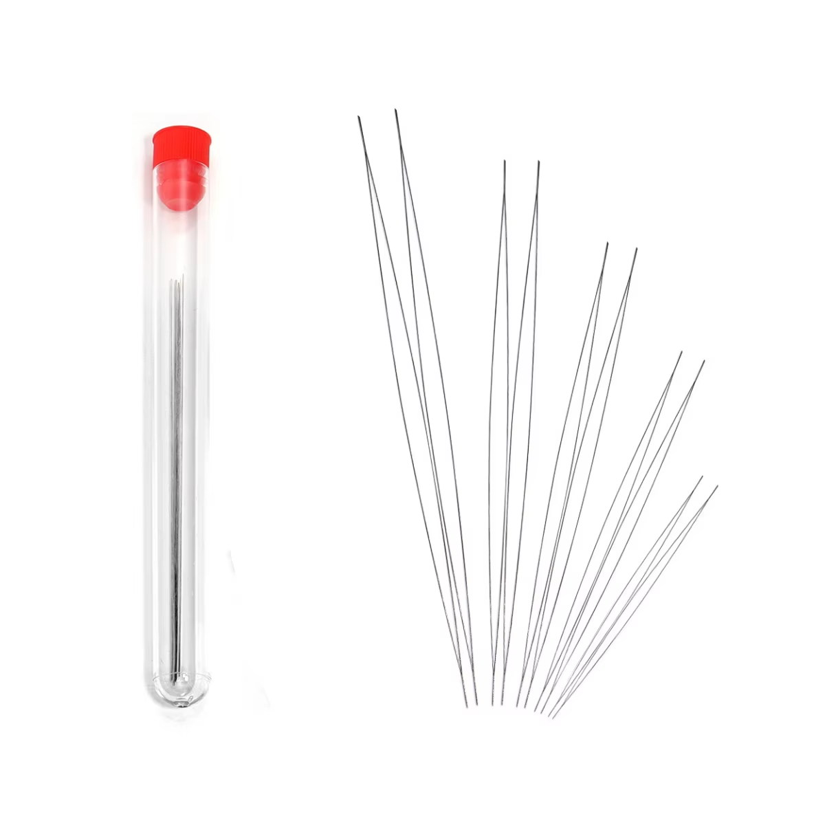 Jewelry Making Looper Tool - ชุดเข็มร้อยลูกปัดแบบเปิด 10 ชิ้น, 5 ขนาด แต่ละขนาด
