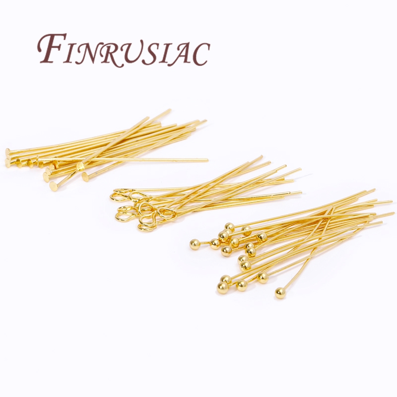Jewelry Making Looper Tool - 50 ชิ้น 20-50 มิลลิเมตร Gold Plated