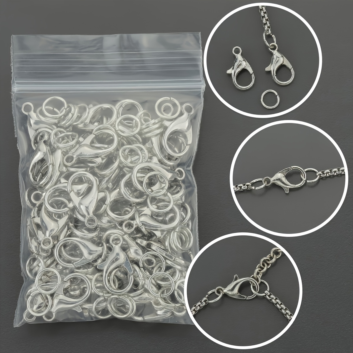 ตัวล็อคแบบก้ามปู 1/2/300 ชิ้น  - Jewelry Making Looper Tool บทวิจารณ์และราคา
