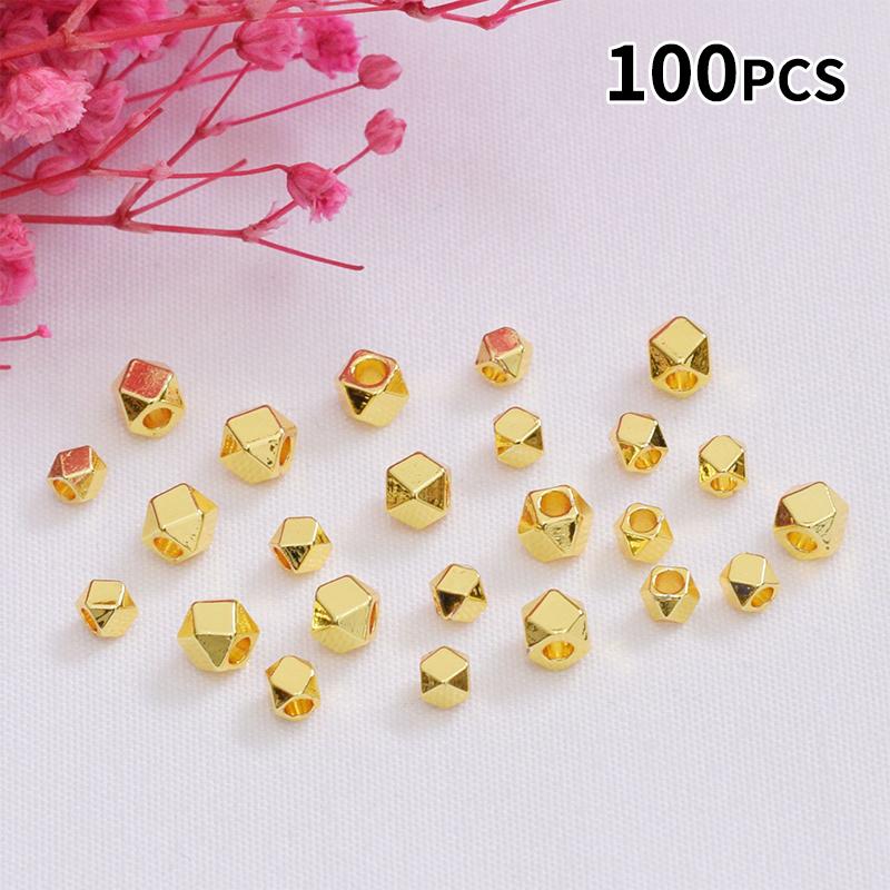 ลูกปัดเว้นระยะแบบเหลี่ยม 100 ช - Jewelry Making Classes บทวิจารณ์และราคา