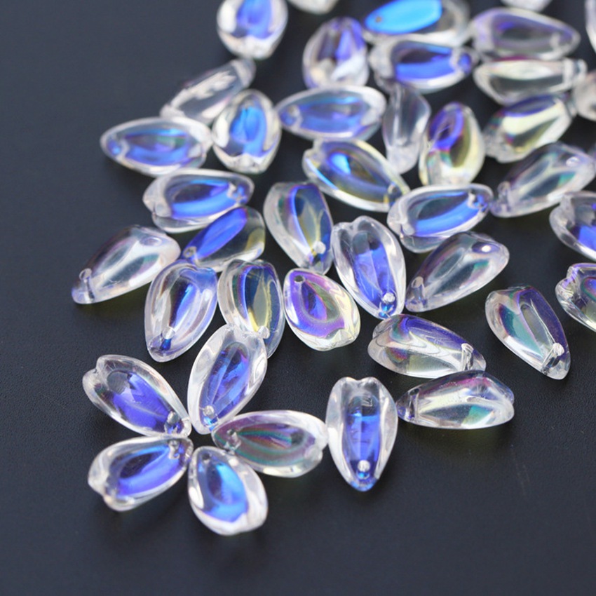 10pcs CLEAR Aurora Moonlight ส - Jewelry Making Qc บทวิจารณ์และราคา