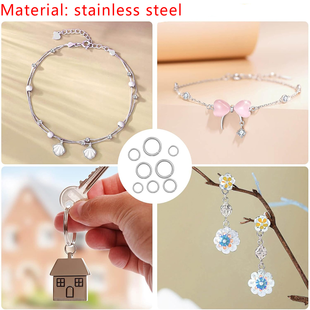 ห่วงสแตนเลส 1200 ชิ้น และห่วงแ - Jewelry Making Looper Tool บทวิจารณ์และราคา