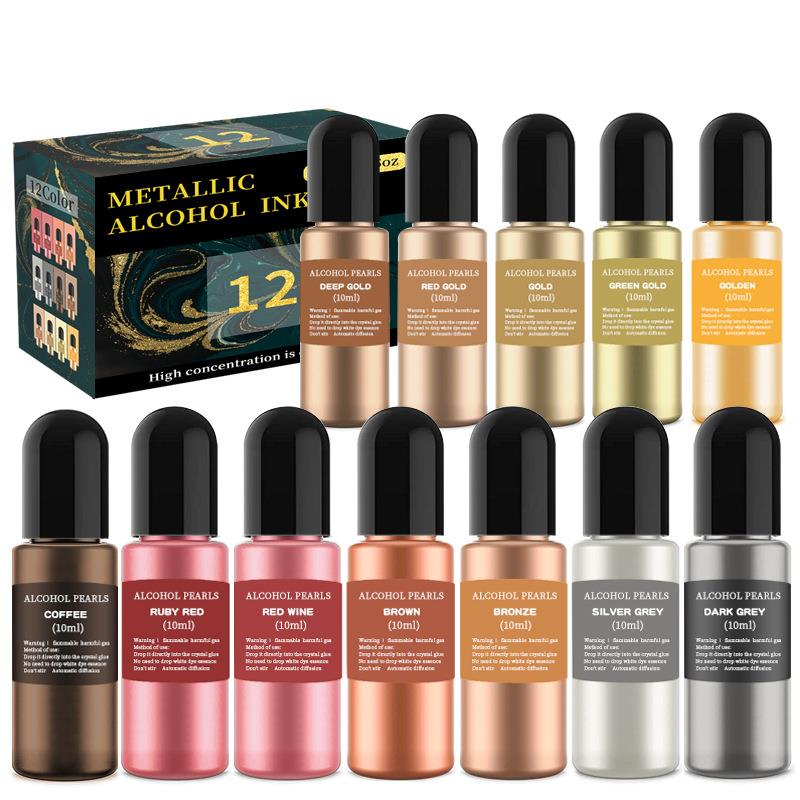 1 ชุดเรซิ่นPigment Kit Artหมึก - Jewelry Making Online บทวิจารณ์และราคา