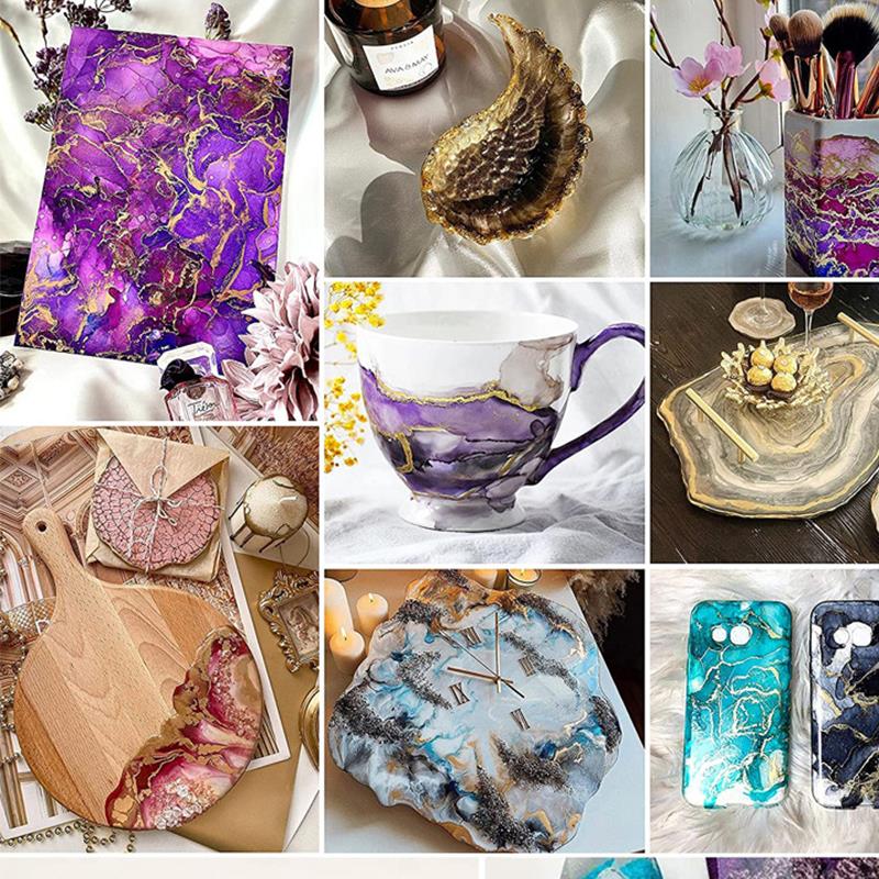 1 ชุดเรซิ่นPigment Kit Artหมึก - Jewelry Making Online บทวิจารณ์และราคา