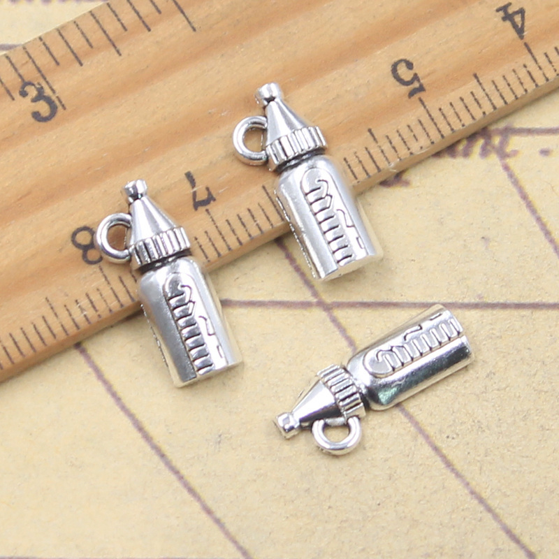 30pcs Charms ขวดนมขวดนม 17x8 ม - Jewelry Making 3 Year Old บทวิจารณ์และราคา