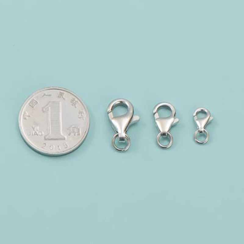 ตัวล็อคแบบก้ามปูเงินแท้ 925 แท - Jewelry Making Silver บทวิจารณ์และราคา
