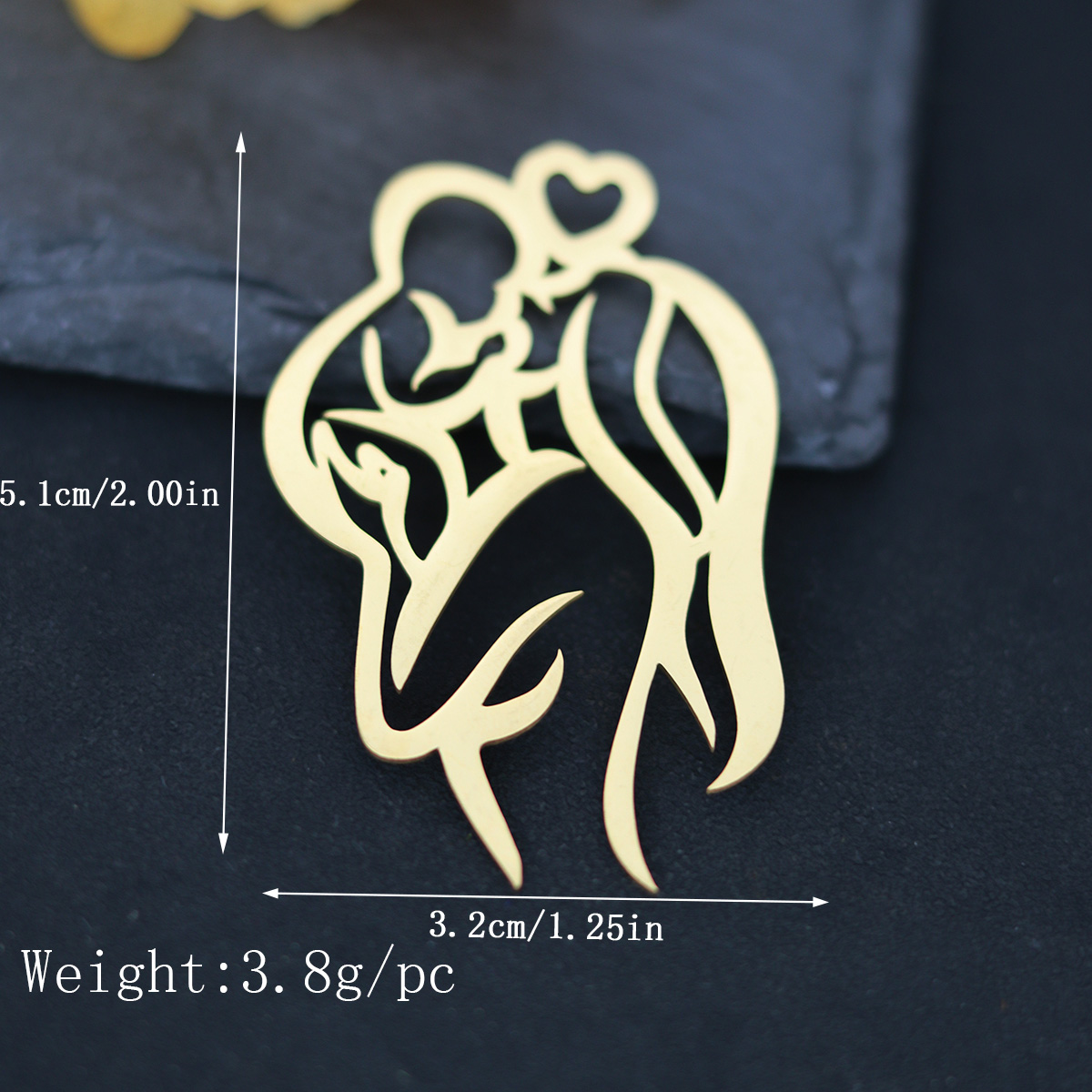 3ชิ้นภาพเงา Ibu Dan Bayi เสน่ห - Jewelry Making 3 Year Old บทวิจารณ์และราคา