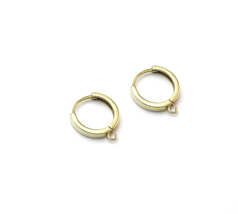 10 ชิ้นทองเหลืองห่วงหู, Leverb - Jewelry Making Hobby บทวิจารณ์และราคา