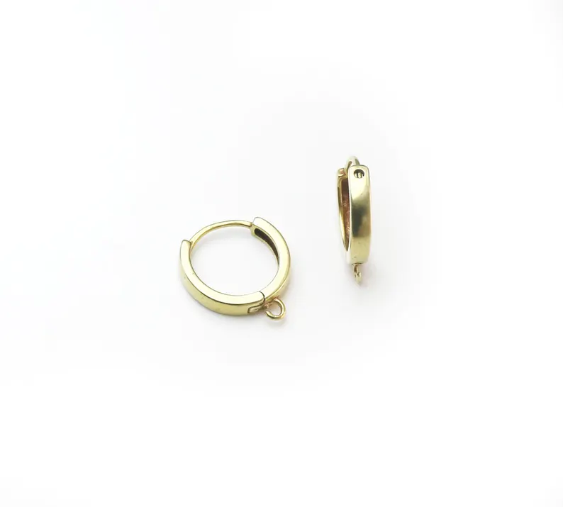10 ชิ้นทองเหลืองห่วงหู, Leverb - Jewelry Making Hobby บทวิจารณ์และราคา