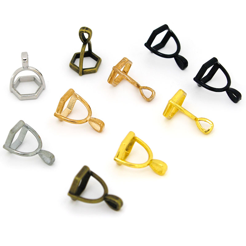 20 ชิ้นอัญมณีหกเหลี่ยมหมวกหินธ - Jewelry Making Class บทวิจารณ์และราคา