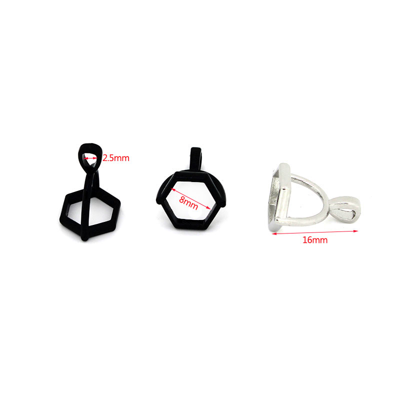 20 ชิ้นอัญมณีหกเหลี่ยมหมวกหินธ - Jewelry Making Class บทวิจารณ์และราคา