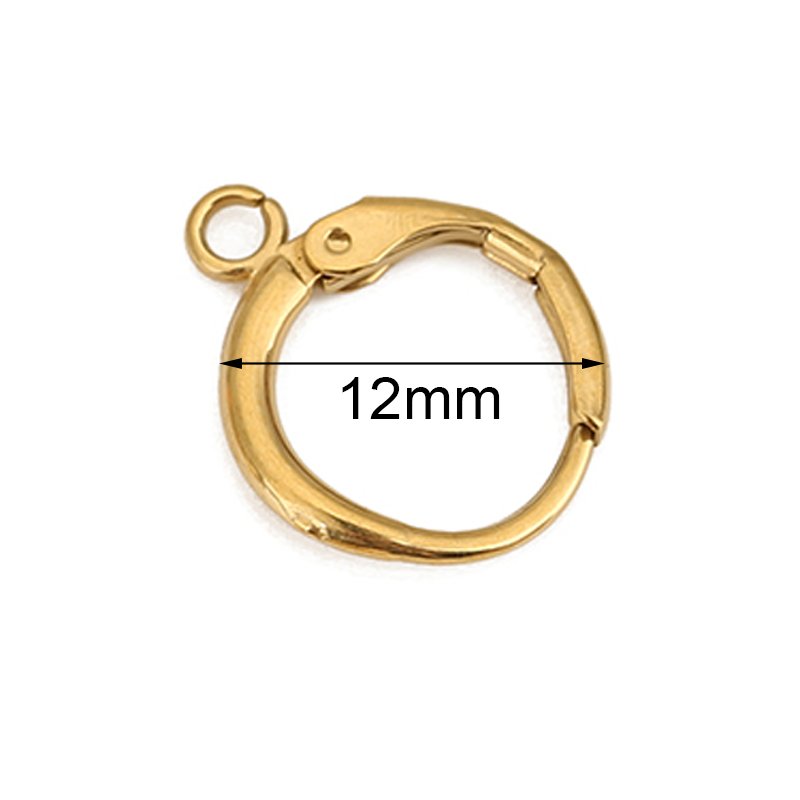 10pcs PVD ไม่เคยจางหายสแตนเลสต - Jewelry Making Class บทวิจารณ์และราคา