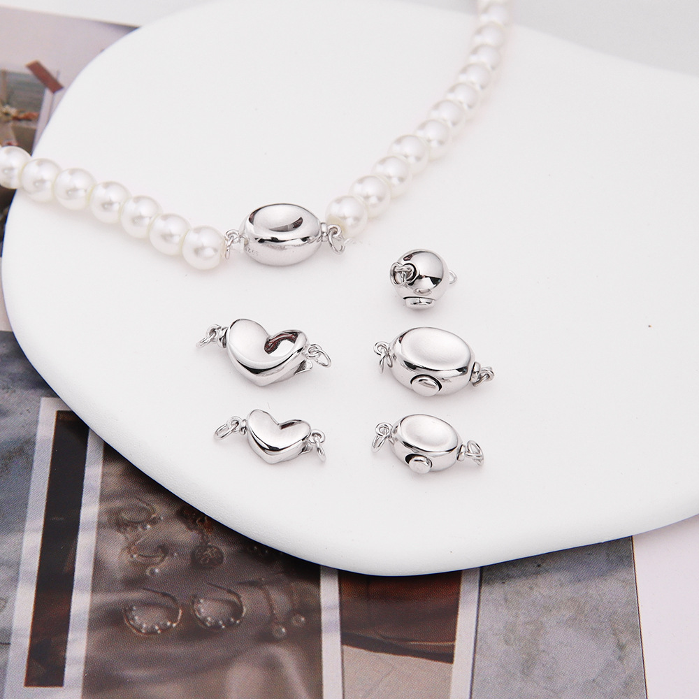 ตัวล็อคเงินแท้ 925 รูปทรงแท่งเ - Jewelry Making Silver บทวิจารณ์และราคา