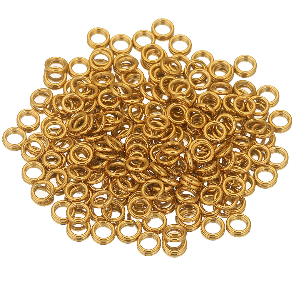 50pcs สแตนเลสสตีลปิดแหวนกระโดด - Jewelry Making Looper Tool บทวิจารณ์และราคา