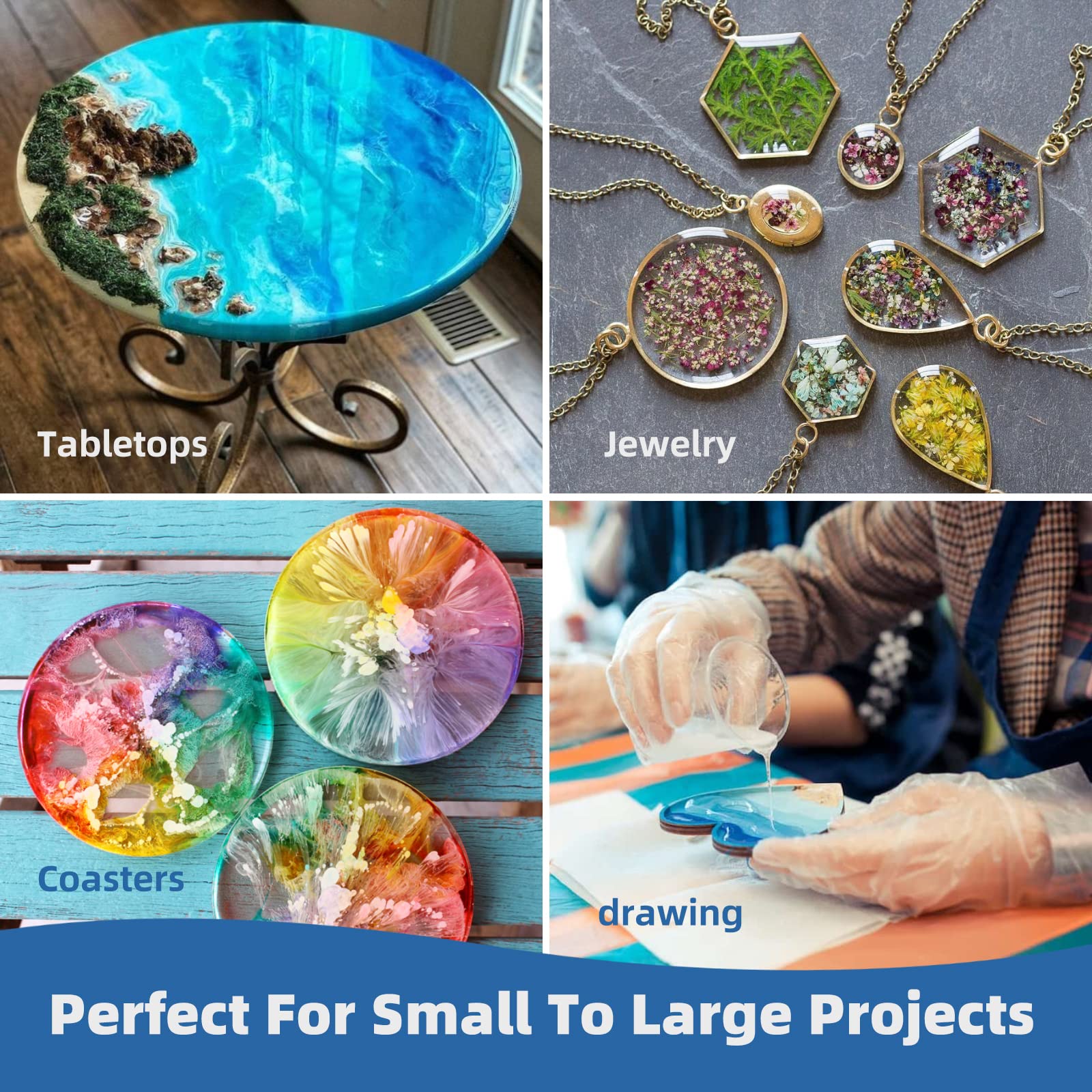 ชุดเรซินอีพ็อกซี่สำหรับหล่อ 25 - Jewelry Making Online บทวิจารณ์และราคา