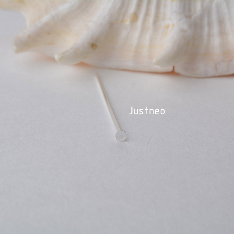 เข็มเงินแท้ 925 หัวแบน, เข็มเง - Jewelry Making Silver บทวิจารณ์และราคา