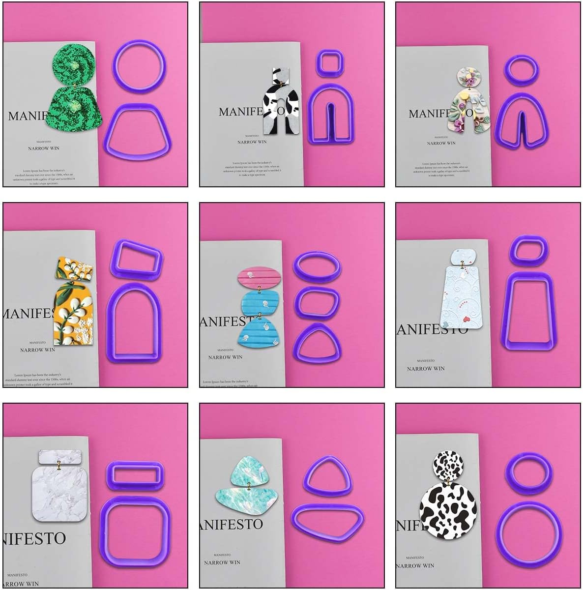 Polymer Clay ต่างหูทําชุดรวม 1 - Jewelry Making For Teens บทวิจารณ์และราคา
