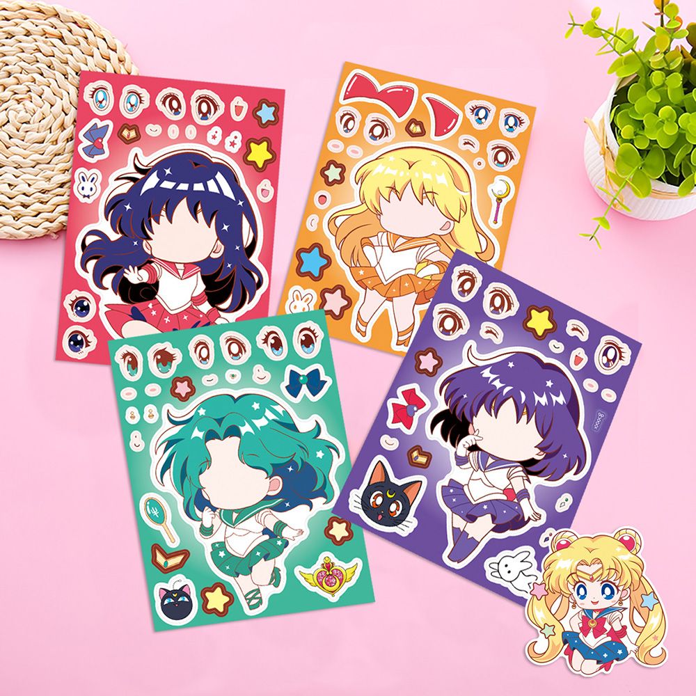 8/16PCS เซเลอร์มูน ตัวต่อเปลี่ - Jewelry Making Party บทวิจารณ์และราคา