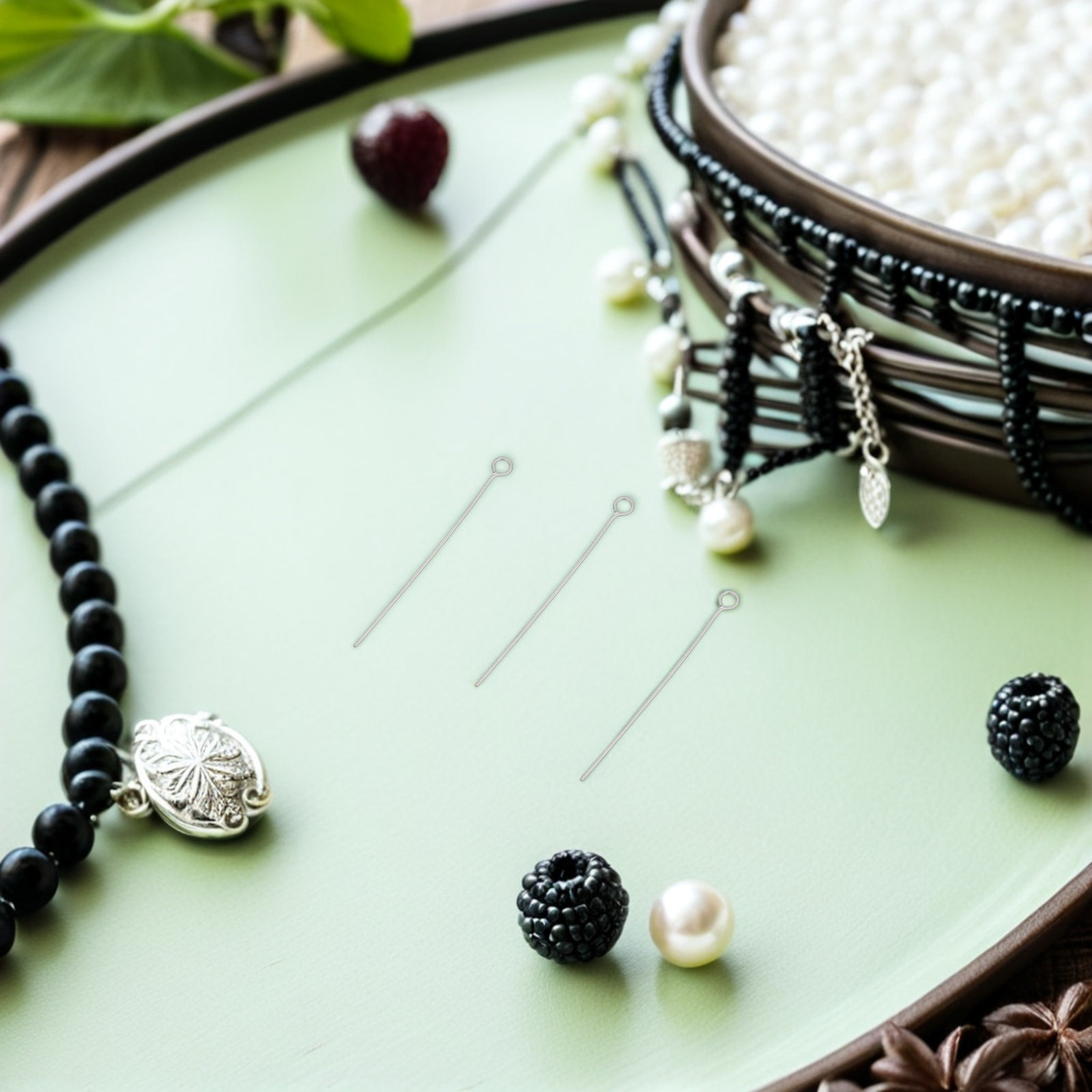 300 ชิ้น หมุดปลายเปิดสแตนเลส ส - Jewelry Making Silver บทวิจารณ์และราคา