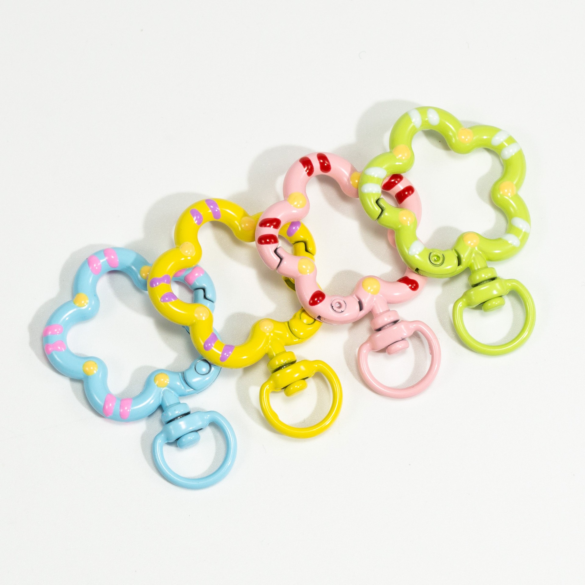 5pcs ดอกไม้โลหะ Lobster Claw C - Jewelry Making Class บทวิจารณ์และราคา