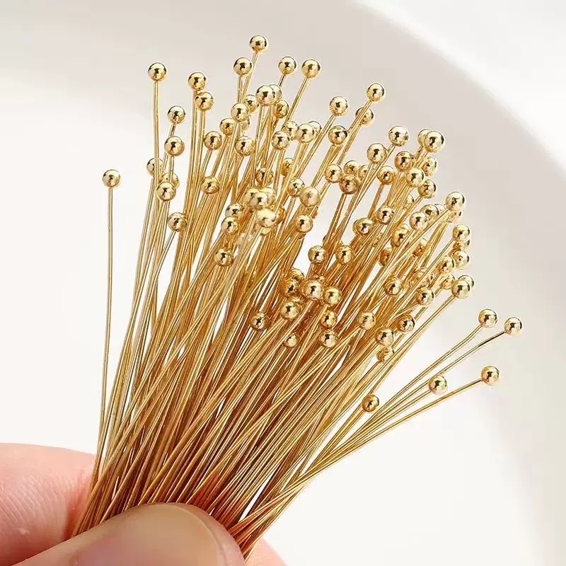 200 ชิ้น/ล็อต หมุดหัวบอลโลหะสี - Jewelry Making Silver บทวิจารณ์และราคา