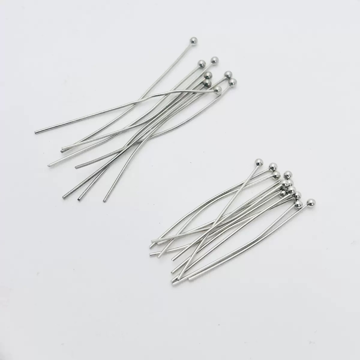 200 ชิ้น/ล็อต หมุดหัวบอลโลหะสี - Jewelry Making Silver บทวิจารณ์และราคา
