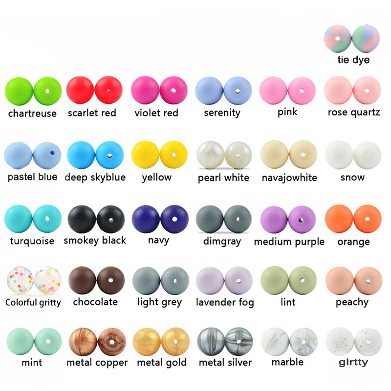 Lofca ลูกปัดซิลิโคน50ชิ้น/ล็อต - Jewelry Making 3 Year Old บทวิจารณ์และราคา