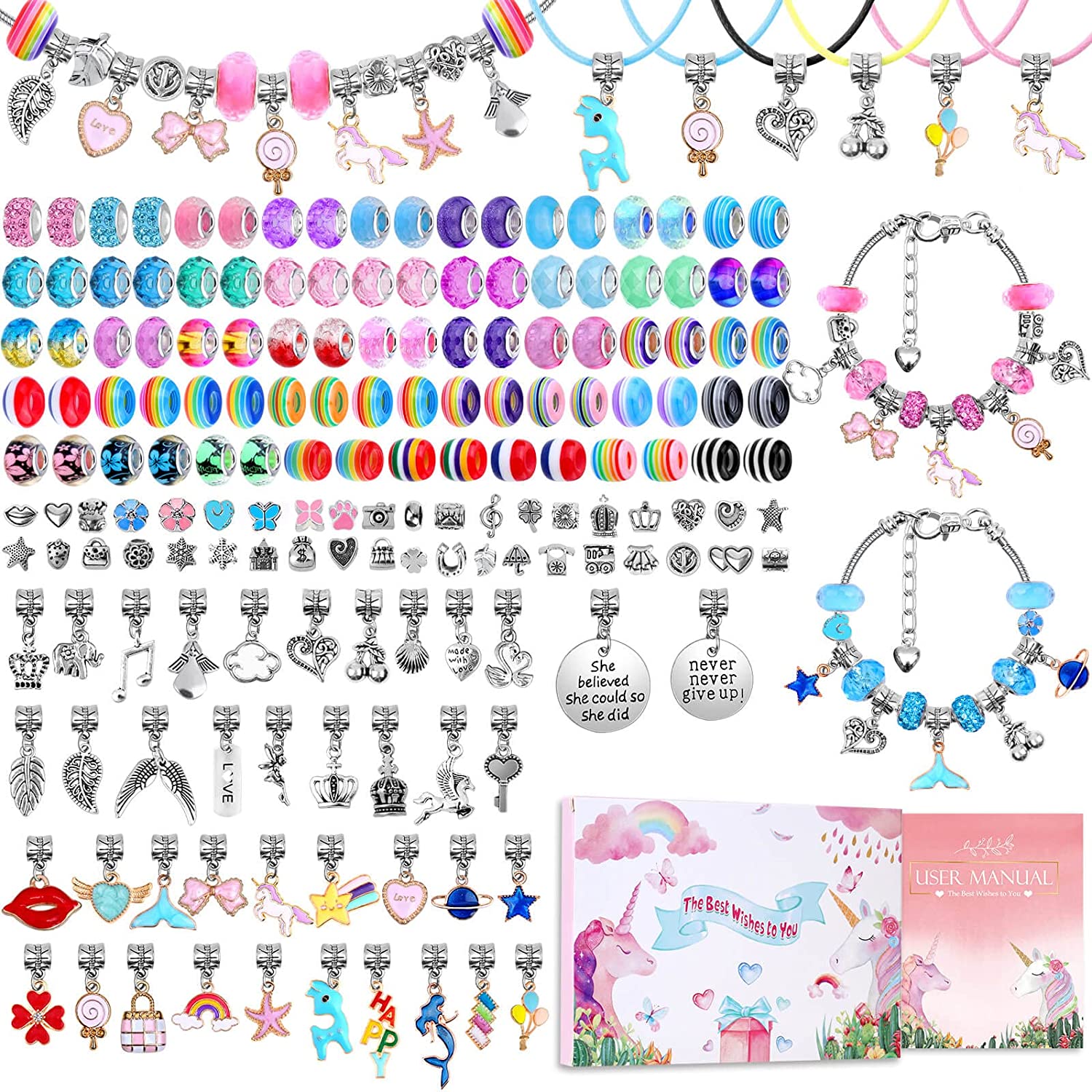 ชุดทำสร้อยข้อมือเสน่ห์อุปกรณ์ท - Jewelry Making For Teens บทวิจารณ์และราคา