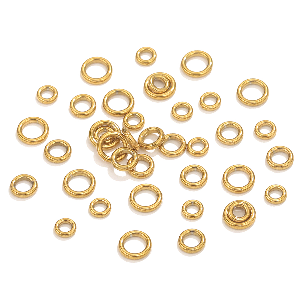 50pcs สแตนเลสสตีล O แหวนทอง Pl - Jewelry Making Looper Tool บทวิจารณ์และราคา