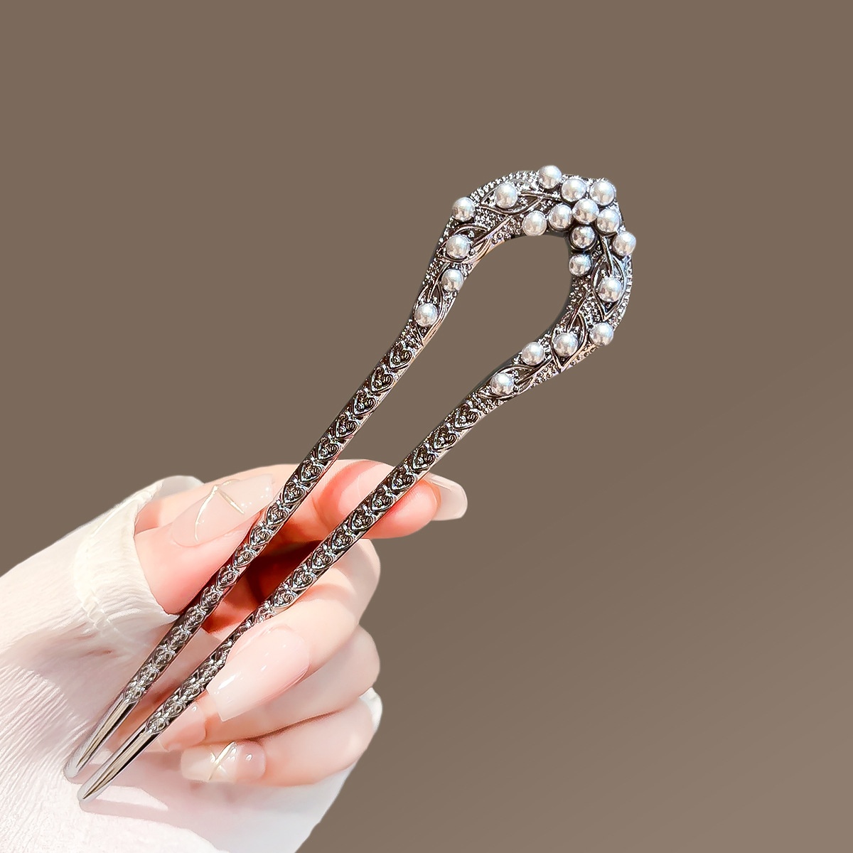 New Pearl U Shaped Hairpin สํา - Jewelry Making With Beads บทวิจารณ์และราคา