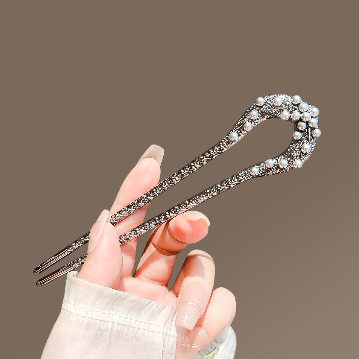New Pearl U Shaped Hairpin สํา - Jewelry Making With Beads บทวิจารณ์และราคา