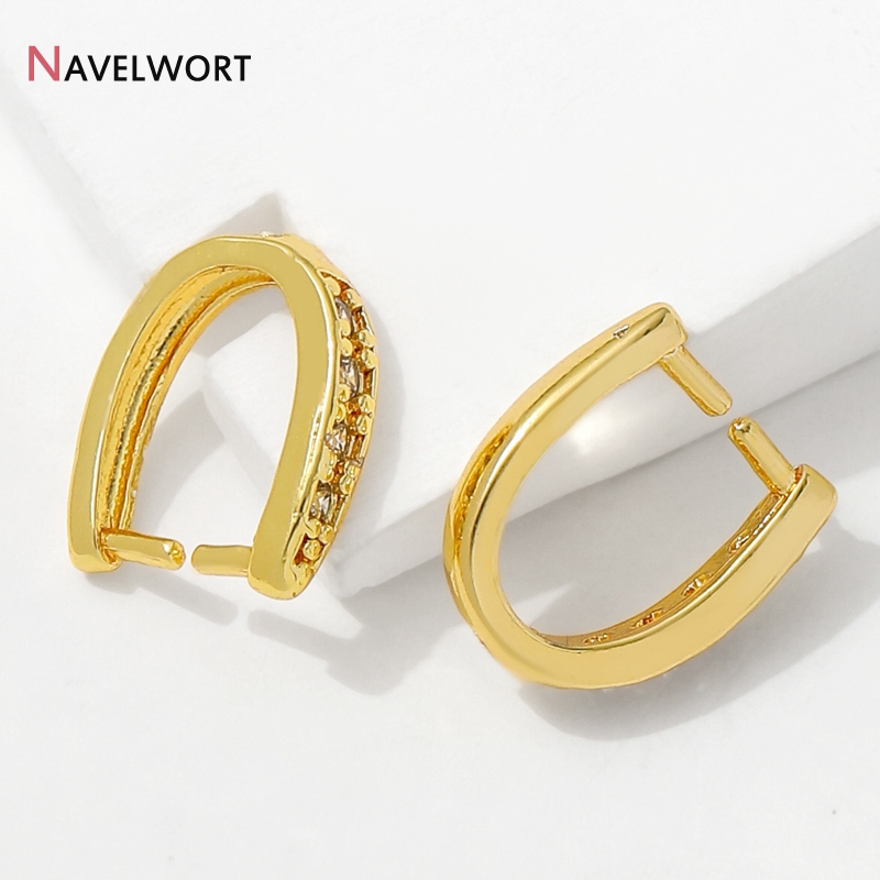 ตะขอเกี่ยวจี้ทองเหลืองชุบทอง 1 - Jewelry Making Class บทวิจารณ์และราคา