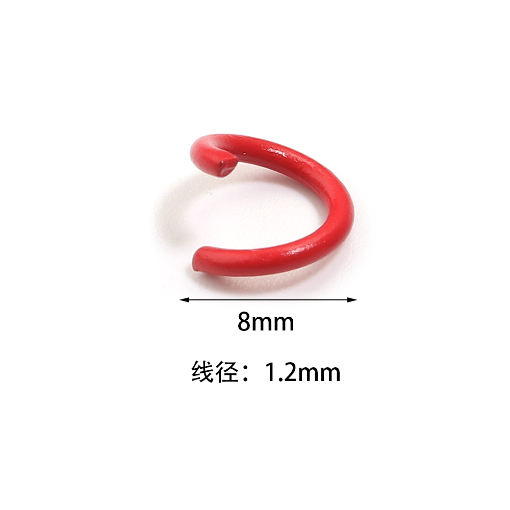 200 ชิ้น วงแหวนโลหะเหล็กขนาด 8 - Jewelry Making Looper Tool บทวิจารณ์และราคา