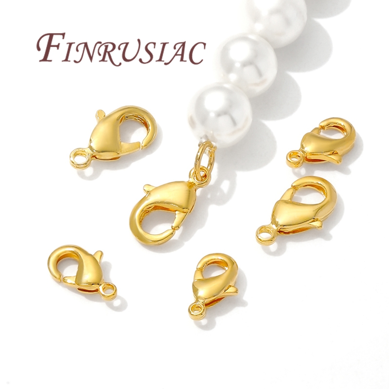 10mm 12mm 18K Gold Plated Clas - Jewelry Making Class บทวิจารณ์และราคา