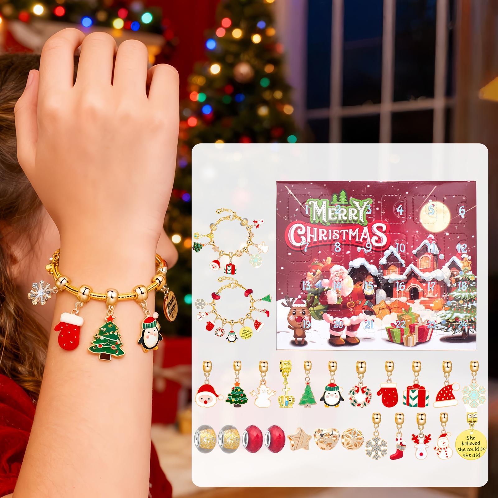 ชุดทำสร้อยข้อมือคริสต์มาส กล่อ - Jewelry Making For Teens บทวิจารณ์และราคา