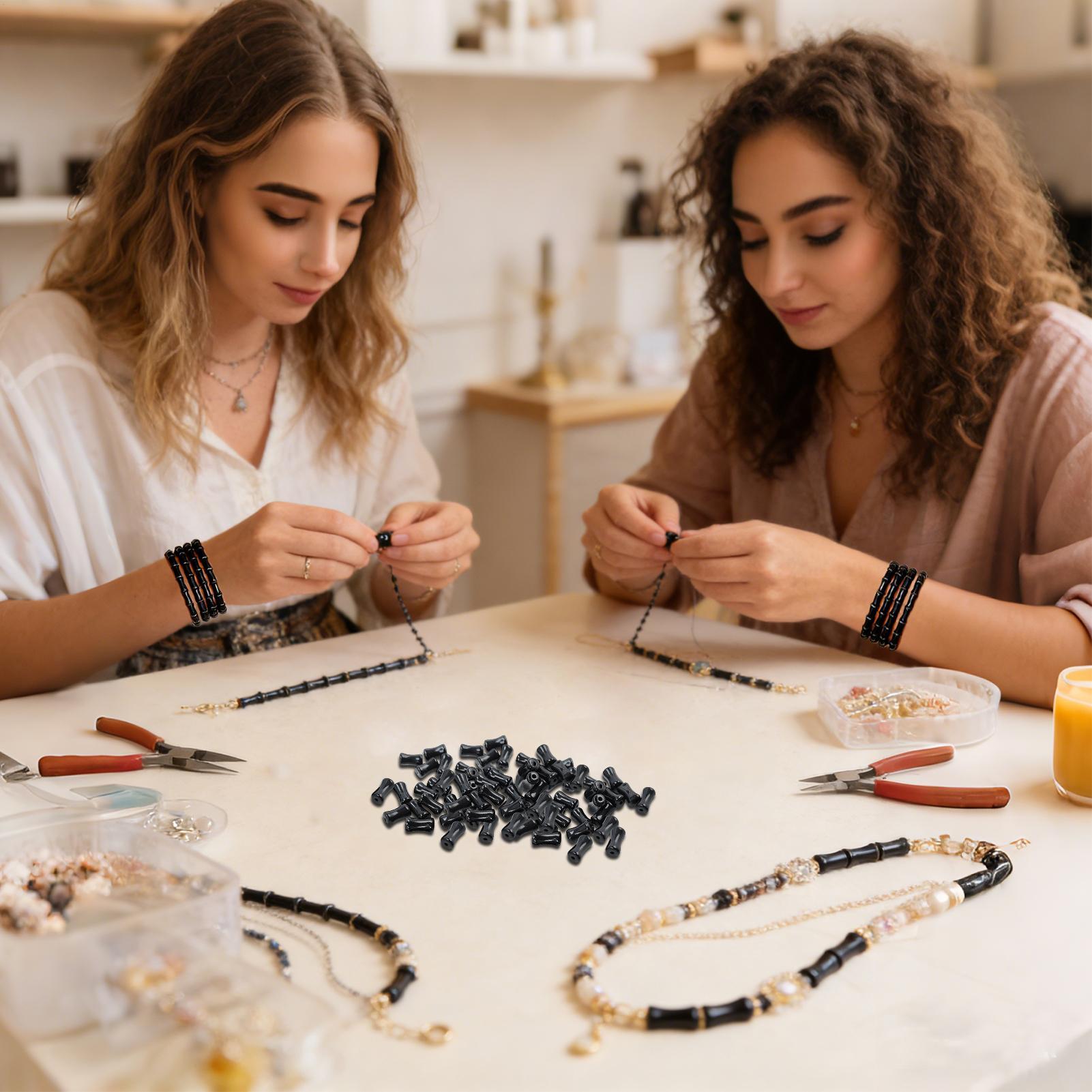 ลูกปัดแก้ว 50 ชิ้น 8 มม. อุปกร - Jewelry Making For Teens บทวิจารณ์และราคา