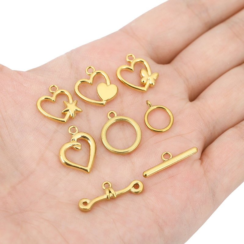 ตัวล็อคแบบ OT สแตนเลสเคลือบ PV - Jewelry Making Class บทวิจารณ์และราคา