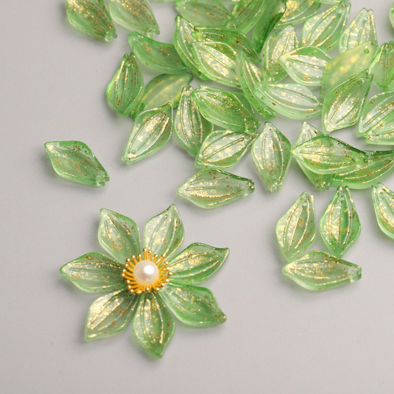 10pcs กลีบดอกไม้รูปร่าง 18x9 ม - Jewelry Making Qc บทวิจารณ์และราคา