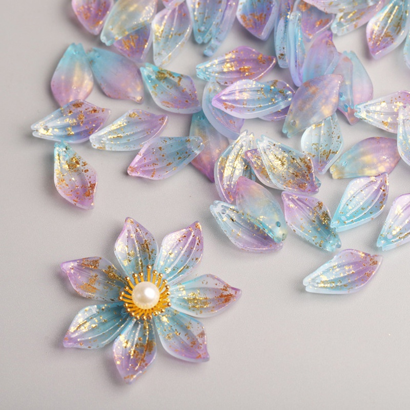10pcs กลีบดอกไม้รูปร่าง 18x9 ม - Jewelry Making Qc บทวิจารณ์และราคา