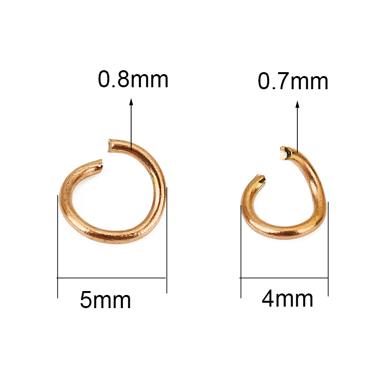 ห่วงเปิดสแตนเลสชุบทองคำสีกุหลา - Jewelry Making Looper Tool บทวิจารณ์และราคา