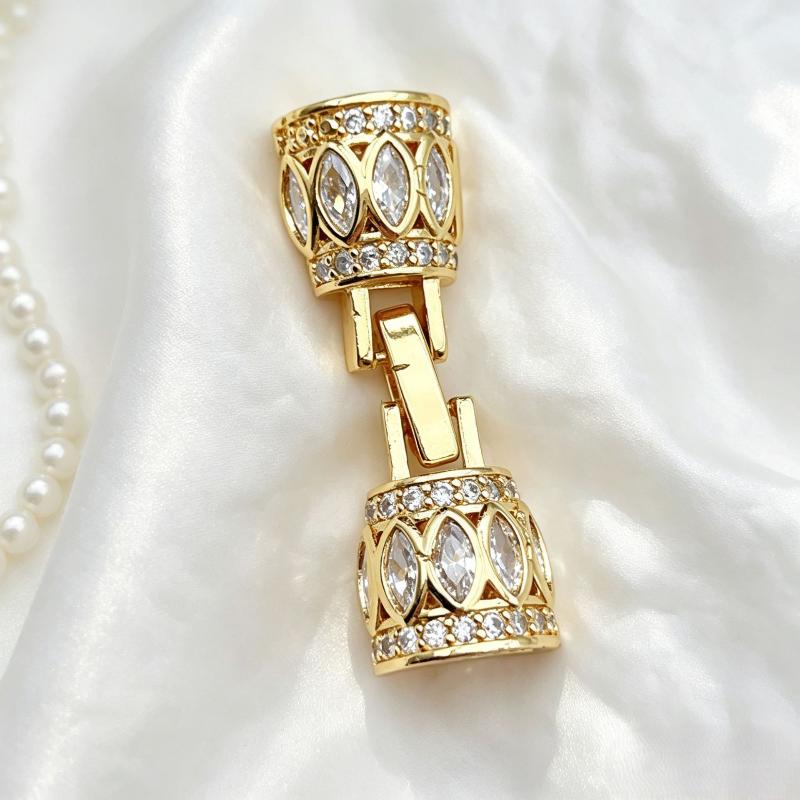 ตัวล็อกเครื่องประดับชุบทองพรีเ - Jewelry Making Class บทวิจารณ์และราคา