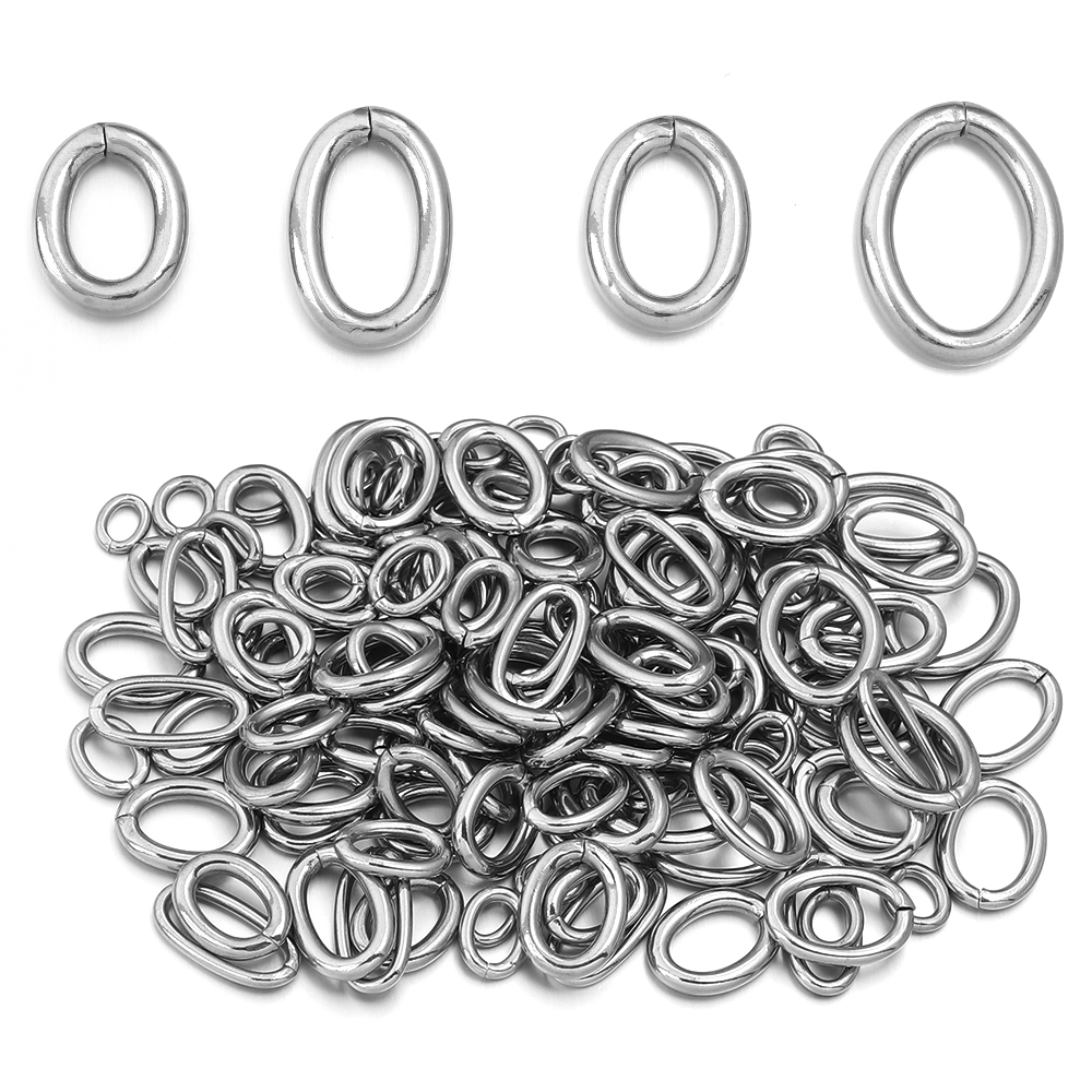 20 ชิ้น/ล็อตสแตนเลสรูปไข่แหวนก - Jewelry Making Looper Tool บทวิจารณ์และราคา