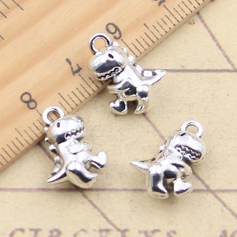 10pcs Charms เด็กไดโนเสาร์ 16x - Jewelry Making 3 Year Old บทวิจารณ์และราคา