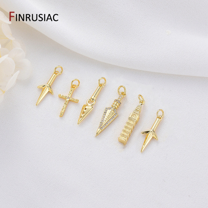 จี้ทอง 14K ชุบทองเหลือง รูปไม้ - Jewelry Making In London บทวิจารณ์และราคา