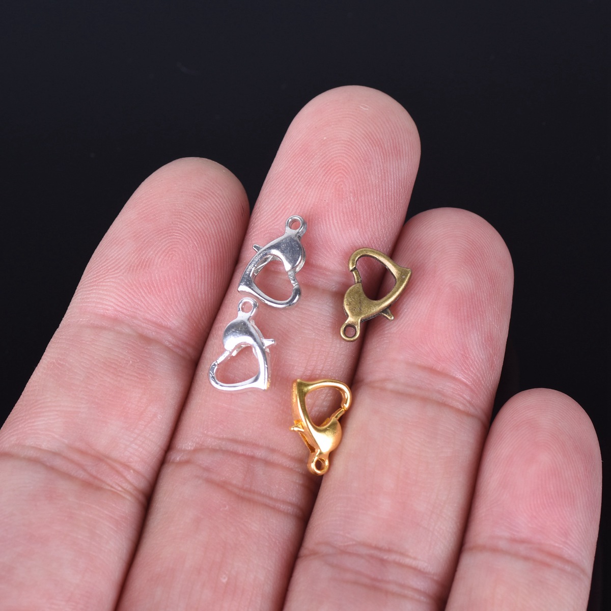 30Pcs 12X8Mm Gold/Silver/Bronz - Jewelry Making Silver บทวิจารณ์และราคา