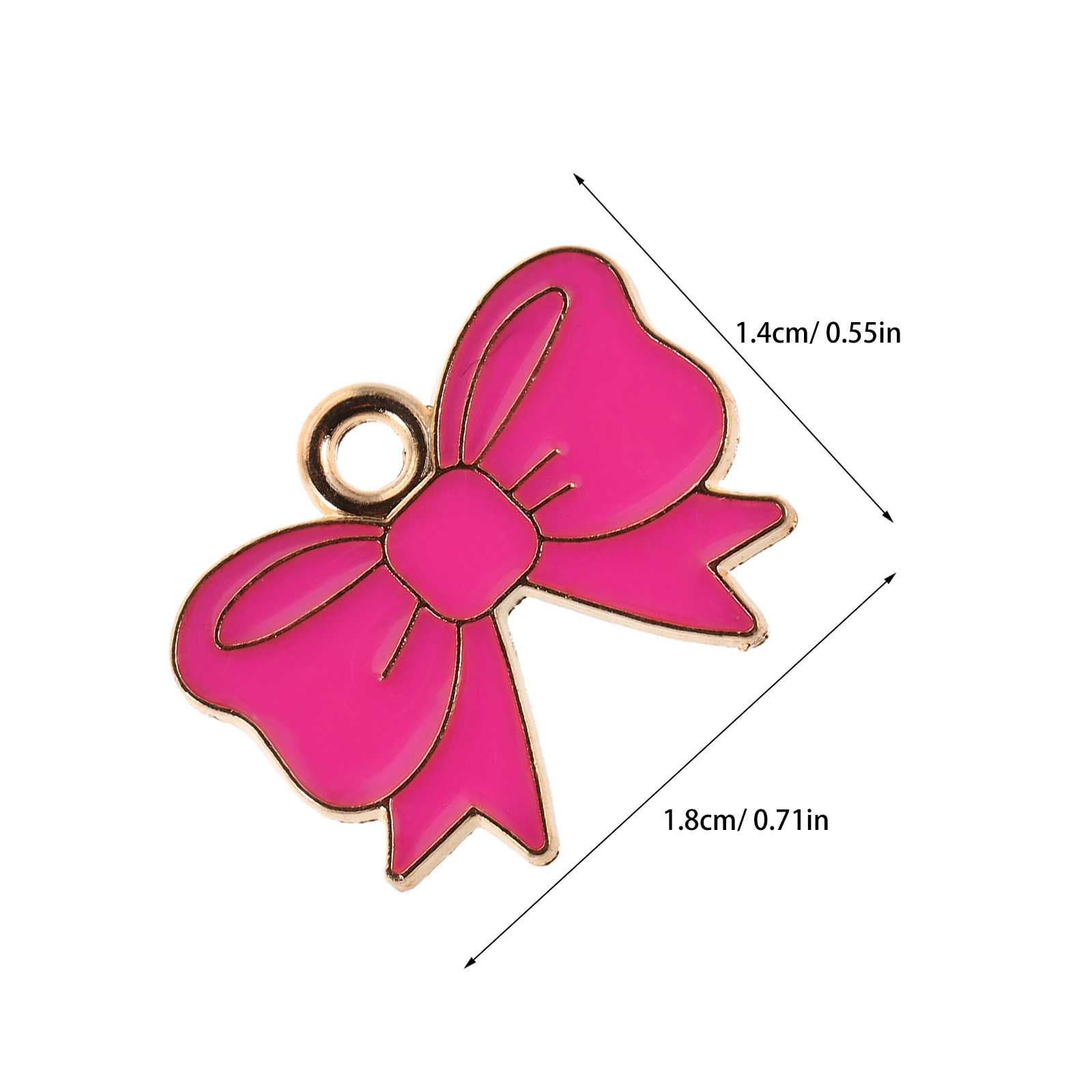 จี้รูปโบว์ 40 ชิ้น ทำจากโลหะผส - Jewelry Making For Teens บทวิจารณ์และราคา