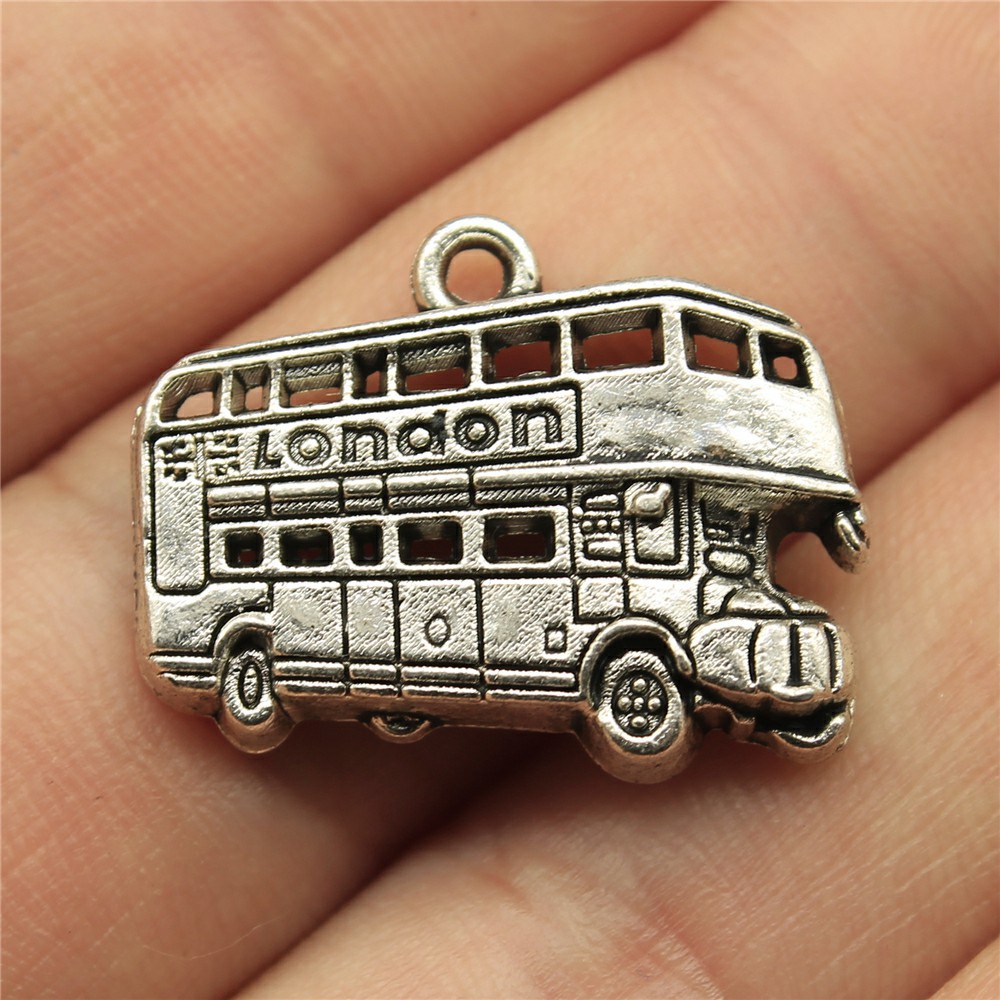 จี้รูปรถบัสลอนดอน WYSIWYG 10 ช - Jewelry Making In London บทวิจารณ์และราคา
